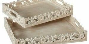 Wooden Rectangle Tray