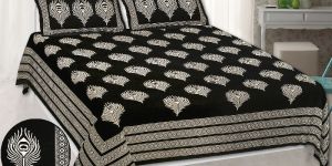 Premium Print Double Bed Sheets