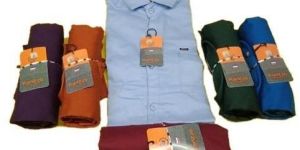 Mens Plain Casual Shirt