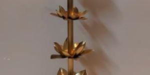 Lotus Tea Light Candle Stand