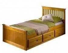 Wooden Single Bed
