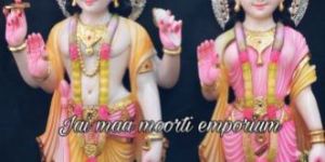 Marble Laxmi Narayan Statue