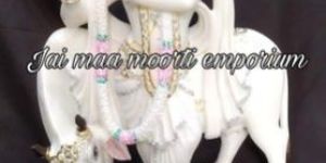 Marble Lord Krishna Statue