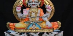 Marble Surya Bhagwan Statue