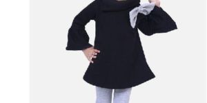 Girl Woollen Top and Legging Set