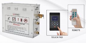Steam Bath Generators with Touchpad control panel ( 4.5 to 24 kW )