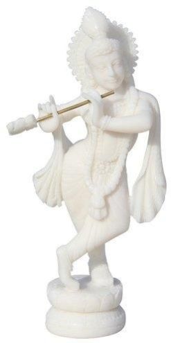 Marble Krishna Statue