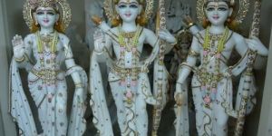 Marble RAM Darbar Statue
