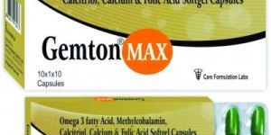 Omega 3 Fatty Acid Methylcobalamin Calcitrol Calcium and Folic Acid Softgel Capsules