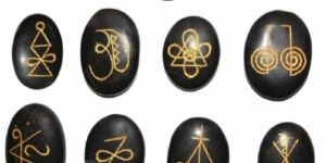 Sacred Black Hakik Geometry Set