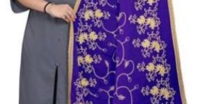 Cotton Embroidery Designer Dupatta