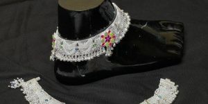 Antique Silver Anklets