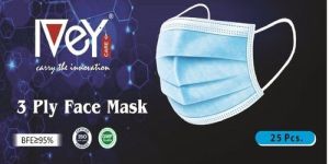 Ivey 3 Ply Face Mask
