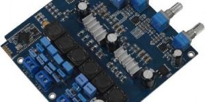 Class D Power Amplifier with Acrylic Case