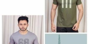 Flashy Regular Fit Printed Half Sleeve T-Shirt For Men Italiancrown