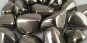 Natural Pyrite Tumbled Stone