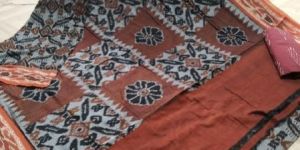 Sambalpuri Ikkath Mercerised Cotton Sarees