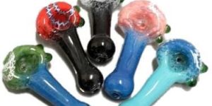 Rainbow Glass Smoking Pipes