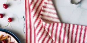French Stripes Kitchen Towel