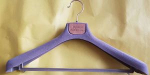 Flocked Clothes Hanger