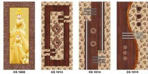 Choco Swirl Series Digital Printed Single Panel Door