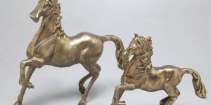 Metal Unicorn Statue