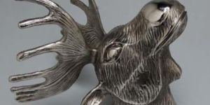 Wall Mounted Metal Deer Head