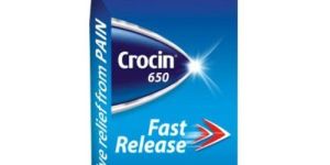 Crocin 650 IP Paracetamol Fast Release Tablet