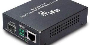 IFS Gigabit Ethernet to SFP Media Converter