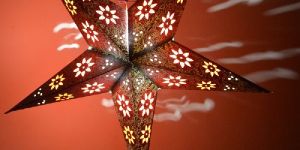 Handmade Christmas Star Hanging Lanterns