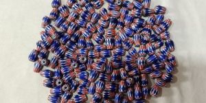 Chevron Glass Beads