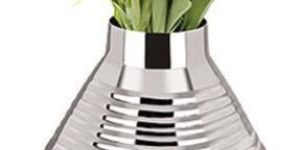 Steel Flower Vase