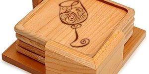 Wooden Coaster Set