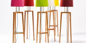 Wooden Floor Lamp