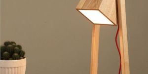 Wooden Table Lamp
