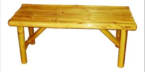 Bamboo Rectangular Bench