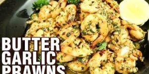 Butter Garlic Prawns