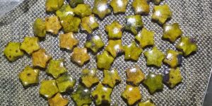 Natural Gemstone Star Carving