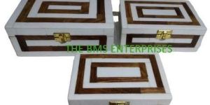 Wood and Resin Jewelry Box