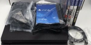 Sony Playstation 4 Pro 1tb Black Console Video Game