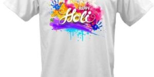 pahal holi special small t-shirt