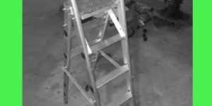 Aluminium Folding Ladder Stool