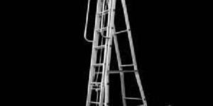 Aluminium Straight Pipe Hook Ladder