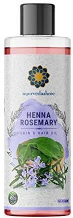 AYURVEDASHREE Henna Rosemary Hair Oil 200 Ml