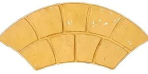 Moon Shape Concrete Paver Blocks