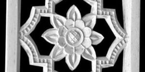 Square Skylight Concrete Jali