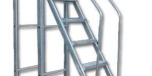 Aluminum Trolley Step Ladder