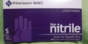 Health Nitrile Medical Examination Gloves Powder Free