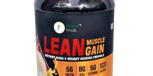 Fitness Freak Lean French Vanila Flavor Muscle Gain Gainer