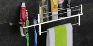 3 in 1 Bathroom Wall Shelf